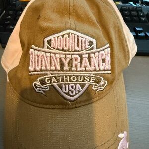Brown and Tan Moonlite Bunny Ranch Cap